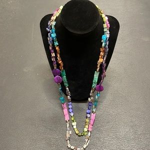 Long Colorful Necklace